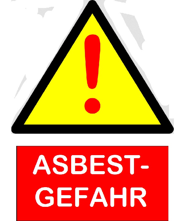 Asbest Gefahr